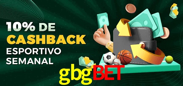 10% de bônus de cashback na gbgbet